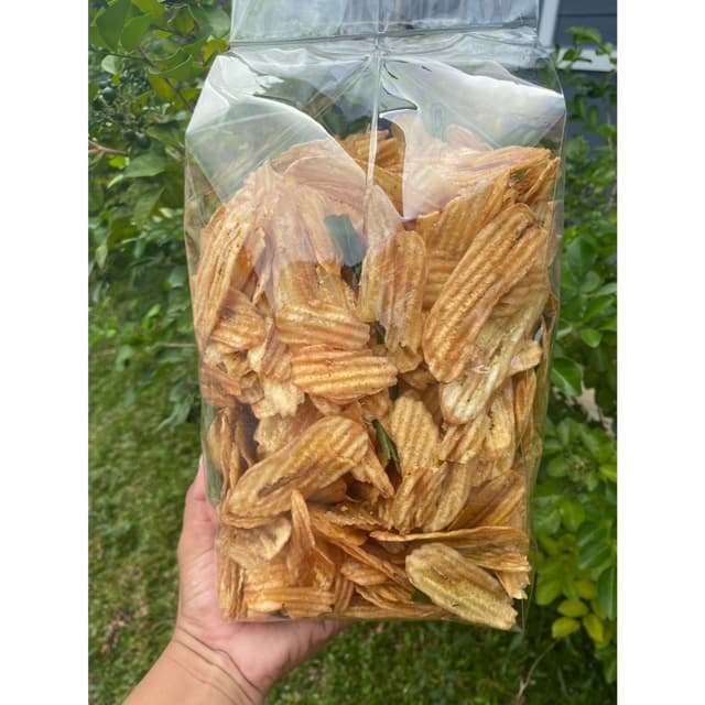 กล้วยฉาบเค็ม บรรจุ 1 กิโลกรัม