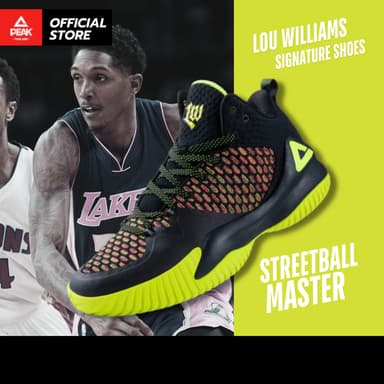 (รุ่นฮิตทนปูน) PEAK "Streetball Master" EW02321A รองเท้าบาสเกตบอล พีค น้ำหนักเบา นุ่ม กระชับเท้า พื้นทนปูนโดยเฉพาะ