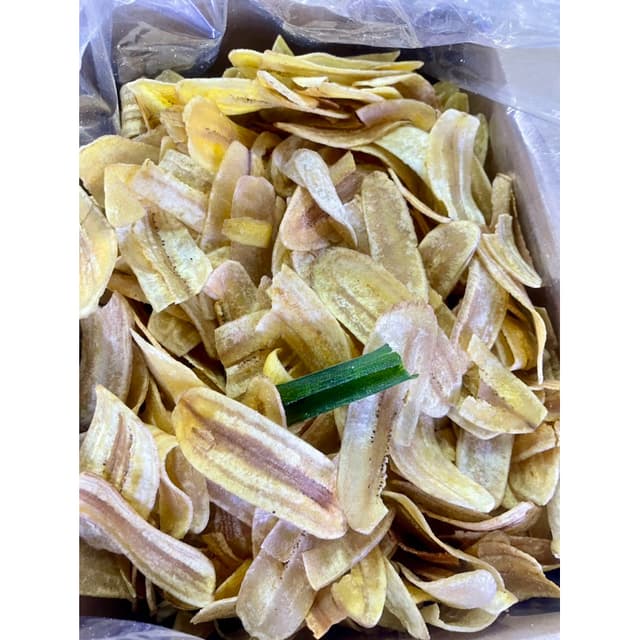 กล้วยฉาบเค็มกรอบอร่อย น้ำหนัก400กรัม ราคา95บาท