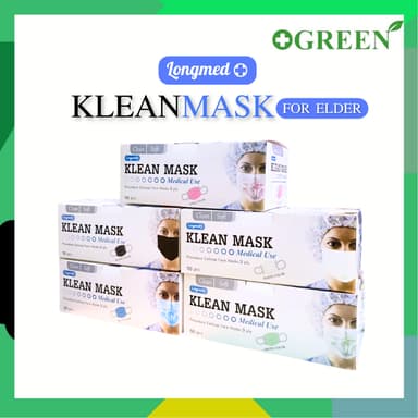 LONGMED Klean Mask คลีนมาส์ก หน้ากากอนามัยทางการแพทย์ หน้าการอนามัย