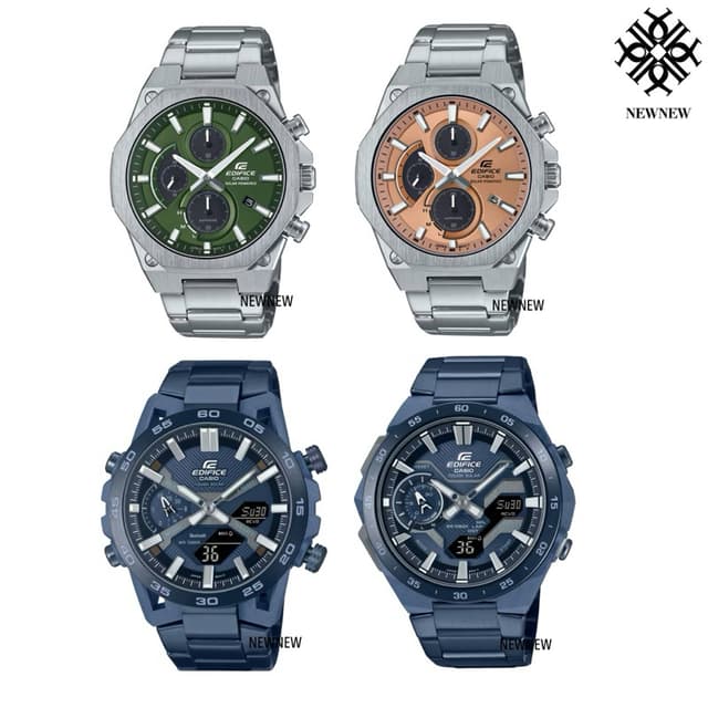 CASIO EDIFICE EFS-S570D-3A. EFS-S570D-5A ECB-2200CB-2A ECB-2