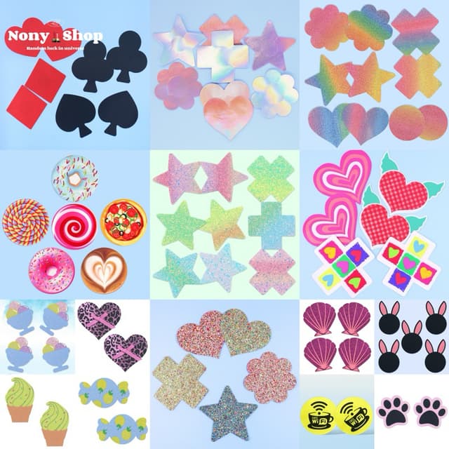 ซิลิโคนปิดหัวนม ปิดจุก ชุดนอนไม่ได้นอน RT FF005 ปิดจุก ส่งไว