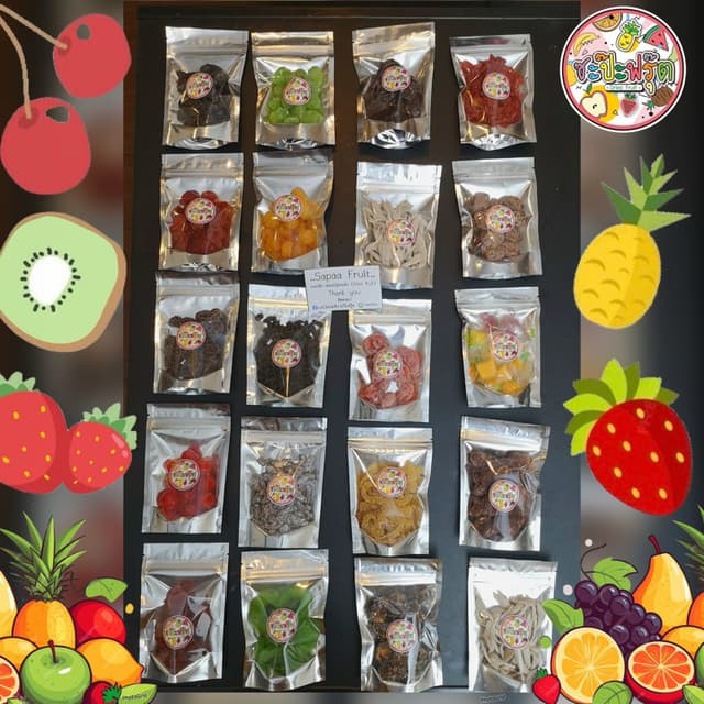 ผลไม้อบแห้ง  บ๊วย 🔥ขายดี🔥 (50-70กรัม)  ผลไม้รวม Dried Frui