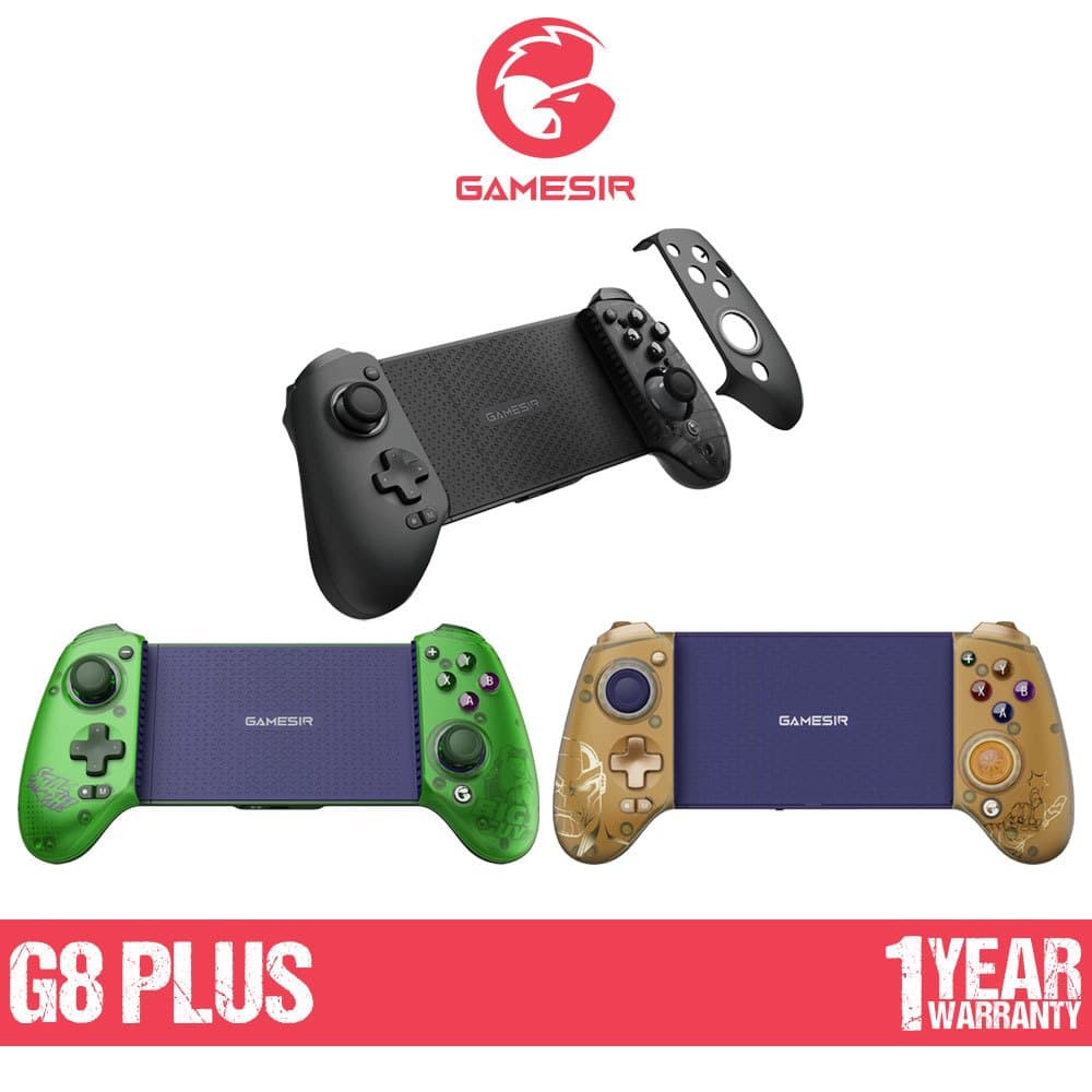 GAMESIR G8 Plus Bluetooth Mobile Controller จอยมือถือ ปุ่ม ™ Hall Effect รองรับ Tablet https://wayoza.com