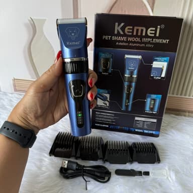 KEMEI ปัตตาเลี่ยนไร้สาย รุ่น KM-CW12 ตัดขนสุนัข ตัดแต่งขนสัตว์ ตัดขนหมาและแมว