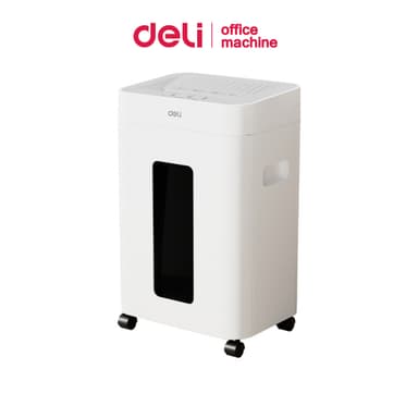 Deli เครื่องทำลายเอกสาร 23L เครื่องย่อย A4 ครั้งละ16แผ่น ละเอียด4x35mm นาน120นาที Paper Shredd