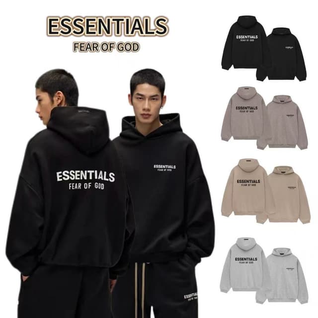 ส่วนลด 50 % Fear of God Essentials Hoodie FW24 Hoodie Holida
