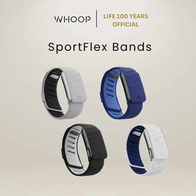 [พร้อมส่ง] WHOOP 5.0/MG SportFlex Bands ของแท้ 100% สายสำรอง