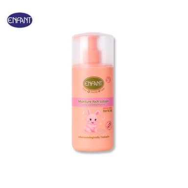ENFANT (อองฟองต์) Mild & Shine Moisture Rich Lotion โลชั่นบำรุงผิว กลิ่น เพียวพีชชี่ สำหรับเด็ก 3 ปีขึ้นไป 250ml.