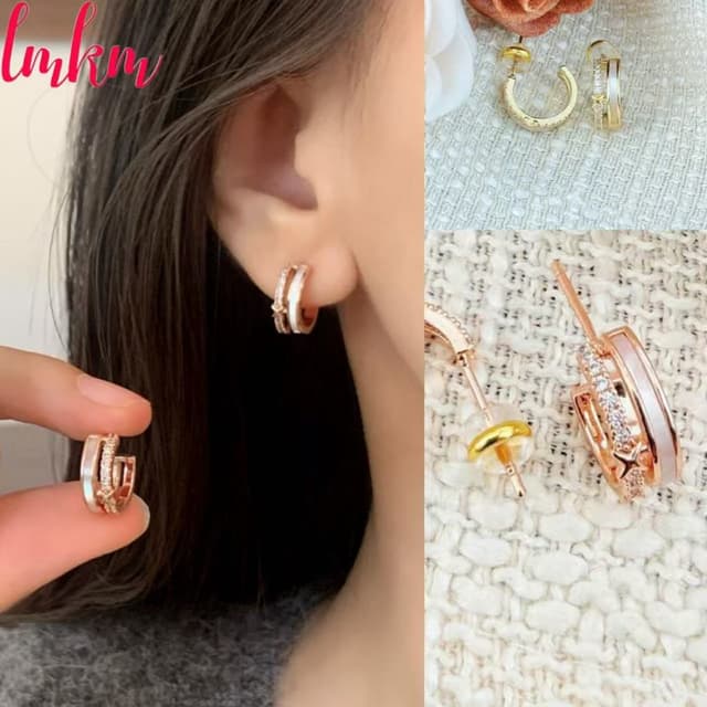 (พร้อมส่งในไทย)ต่างหูเงินแท้s925 ผู้หญิงต่างหู ต่างหูสตั๊ด ส