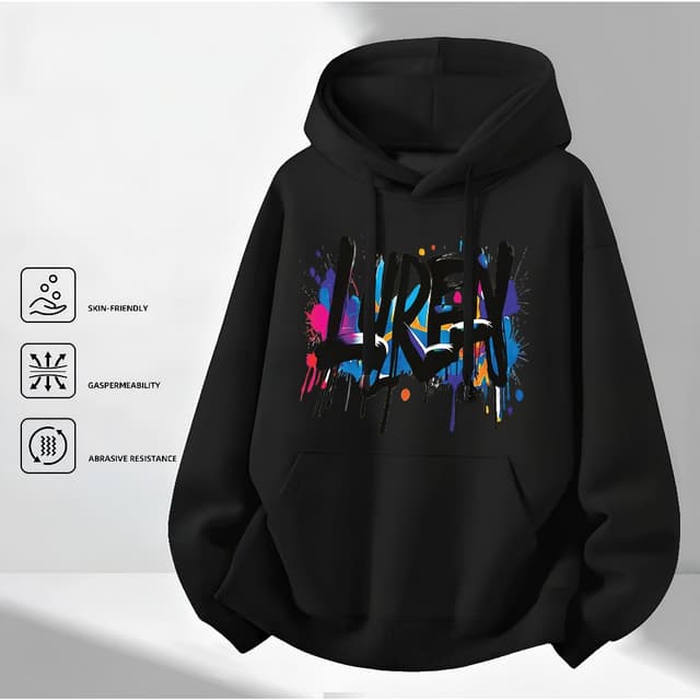 เสื้อกันหนาวอินฟลูเอนเซอร์ ทันสมัย ลดวัยเสื้อฮู้ด/เสื้อสเวตเ