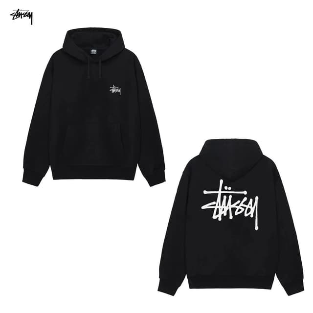 🐋【2025 แฟชั่นใหม่ Hoodie】 [ Cotton] 『 Stussy 』✈️พร้อมส่ง/ ห