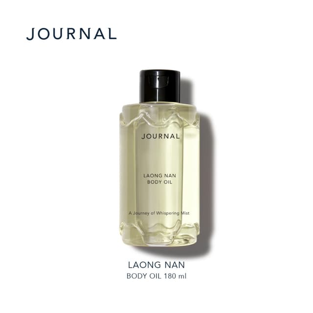 Journal Laong Nan Body Oil 180 ml.บอดี้ออย ออยล์บำรุงผิว เนื