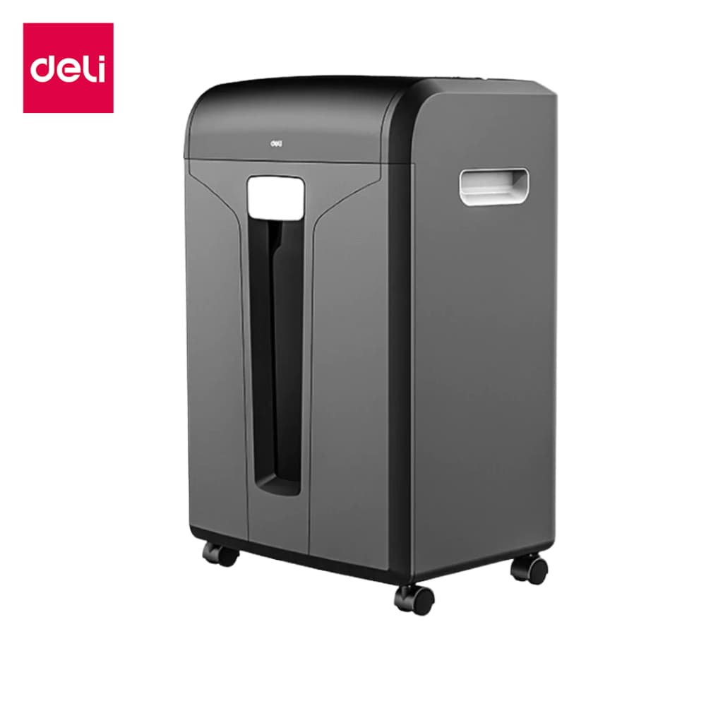 Deli เครื่องทำลายเอกสาร A4 เครื่องย่อยกระดาษ ทำลายกระดาษ 31 ลิตร ทำงานต่อเนื่อง 30 นาที Paper Shredder รุ่น E14400 https://wayoza.com