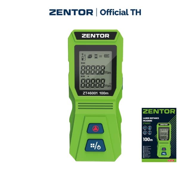 Zentor เครื่องวัดระยะเลเซอร์ เครื่องวัดระยะ 60-100 เมตร ที่ว