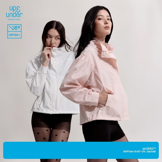 UP&UNDER: airZERO AirFlow Anti-UV Jacket เสื้อกันแดด UV 98% 