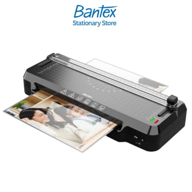 Deli เครื่องเคลือบบัตร เคลือบเอกสาร เคลือบได้สูงสุดA3/A4 แบบเคลือบร้อน Laminator