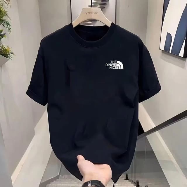 🚚ส่งจากกรุงเทพ เสื้อยืดแขนสั้นชาย เสื้อโอเวอร์ไซส์ แบรนด์แฟ