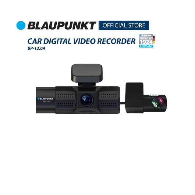 BLAUPUNKT ชุดกล้องติดรถยนต์ 3 กล้อง 4K Ultra HD ระบบ Wi-Fi ห