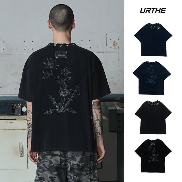 URTHE - เสื้อยืด Oversize รุ่น UP2U OVERSIZED T-SHIRT - Col.