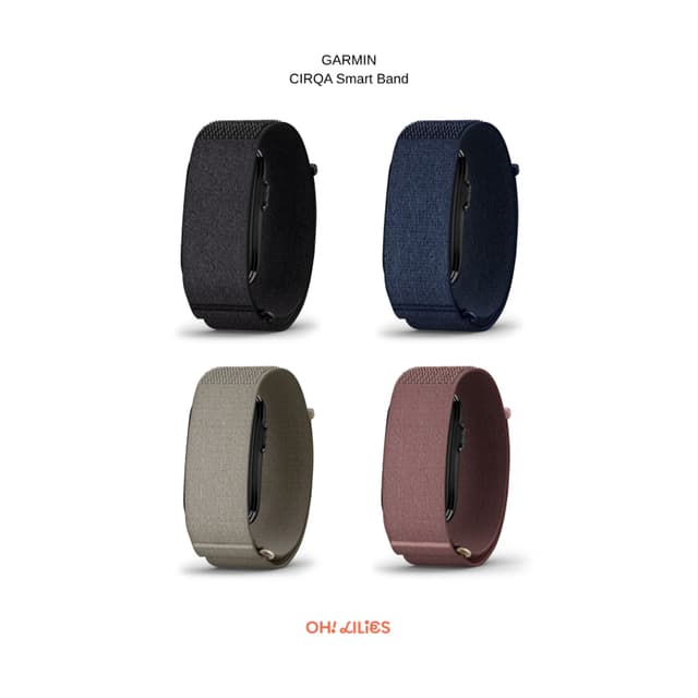 (Pre order) GARMIN CIRQA Smart Band Tracker ไร้หน้าจอ