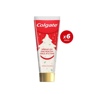ยาสีฟัน คอลเกต เมอร์รี่ คริสต์มาส 95 กรัม Colgate Merry Christmas Toothpaste 95g x 6 ชิ้น