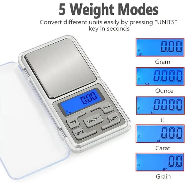 【500g/0.01g】เครื่องชั่งดิจิตอล LCD ตราชั่งทอง ตราชั่งจิวเวอร