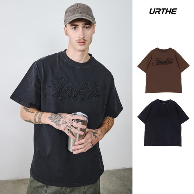 URTHE - เสื้อยืด Oversize รุ่น AUTOGRAPH CREW