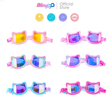 [NEW] BLING2O แว่นตาว่ายน้ำเด็กผู้หญิง ยอดฮิตจากอเมริกา แว่นว่ายน้ำแฟชั่น ใส่สบาย ของใช้เด็กน่ารัก สำหรับ เด็ก 3 ขวบ+
