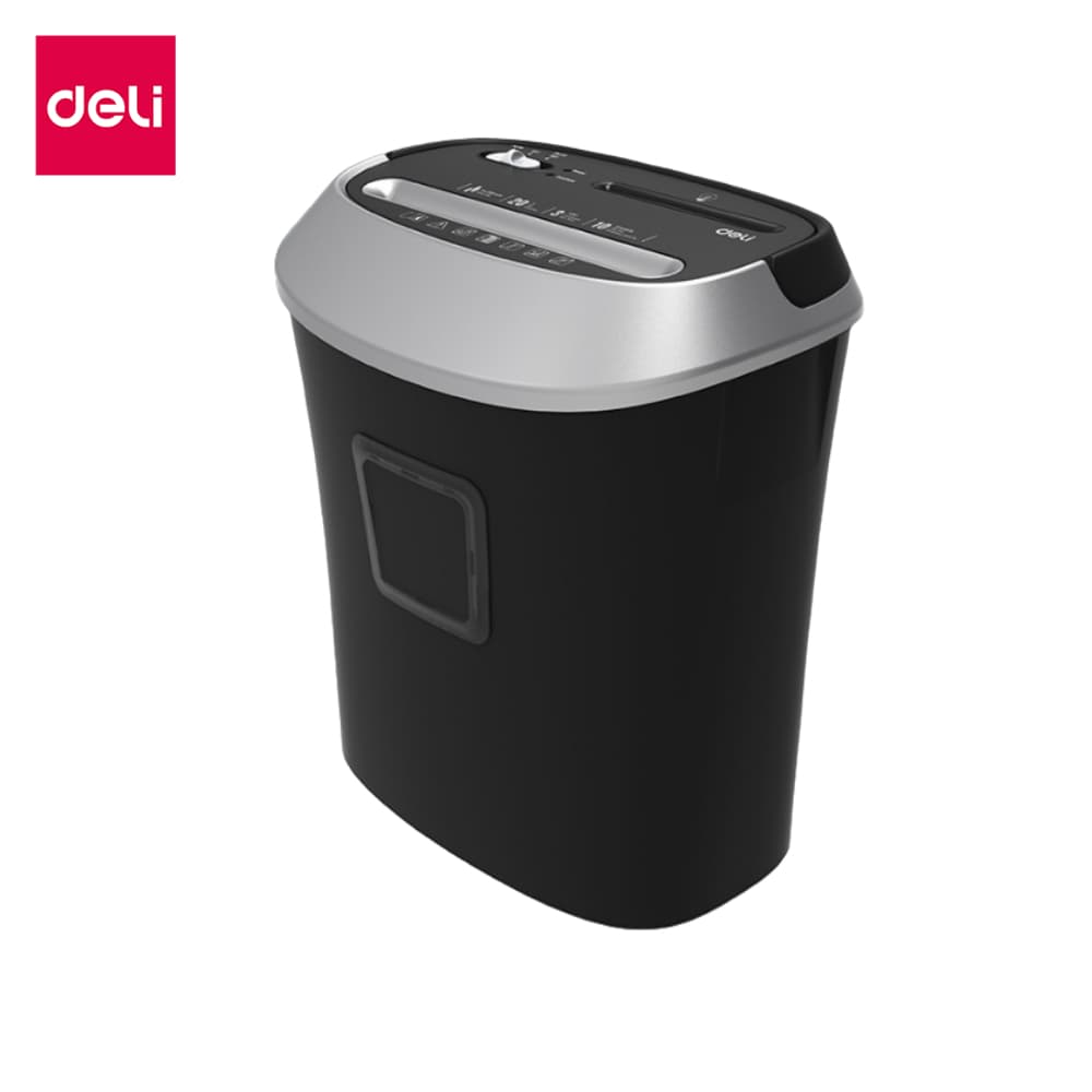 Deli เครื่องทำลายเอกสาร 20 ลิตร เครื่องย่อยกระดาษ ทำลายกระดาษ ขนาด A4 5/10 แผ่น อุปกรณ์สำนักงาน Paper Shredder รุ่น E9948 E9945 E9947 https://wayoza.com