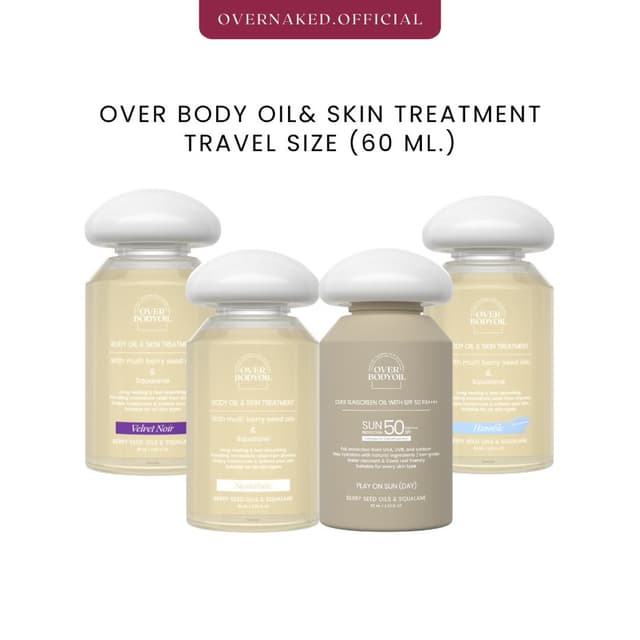 New!! Overnaked - Over body oil บอดี้ออยล์บำรุงผิวนุ่มชุ่มชื