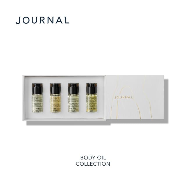 (New) Journal  Body  Oil  Collection รวมบอดี้ออยล์ 4 กลิ่น ข