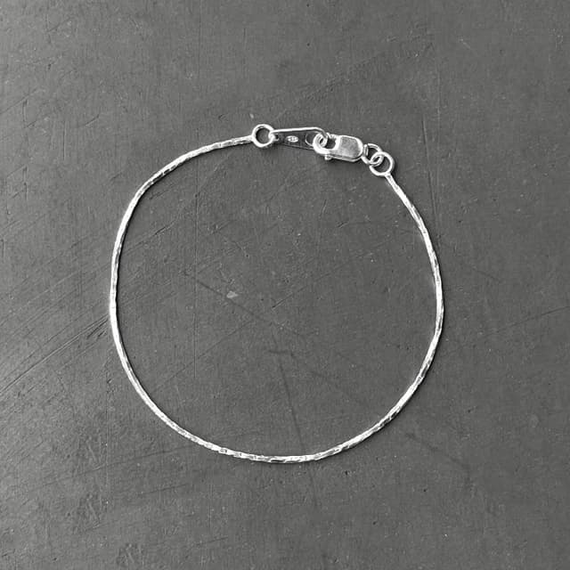 (bracelet,สร้อยข้อมือ) : SPARKLE CHAIN BRACELET SILVER925 / 