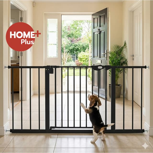 Homeplus ที่กั้นบันได ที่กั้นเด็ก [พร้อมส่ง] รั้วกั้นประตู ไ