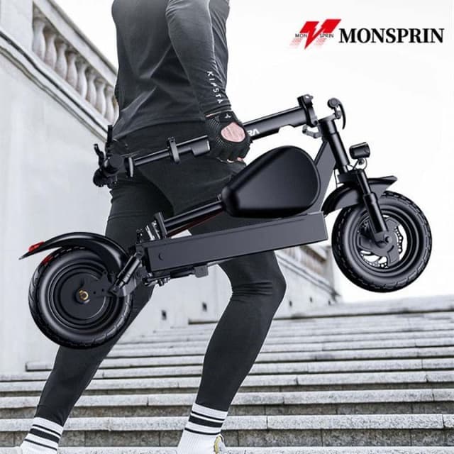 MONSPRIN Q7/Q8/Q9 สกู็ดเตอร์ไฟฟ้า ระยะ30-150KM ความเร็ว 55km/h รับได้200kg 500W สกูตเตอร์ scooter ไฟฟ้า รถไฟฟ้า SEALUP