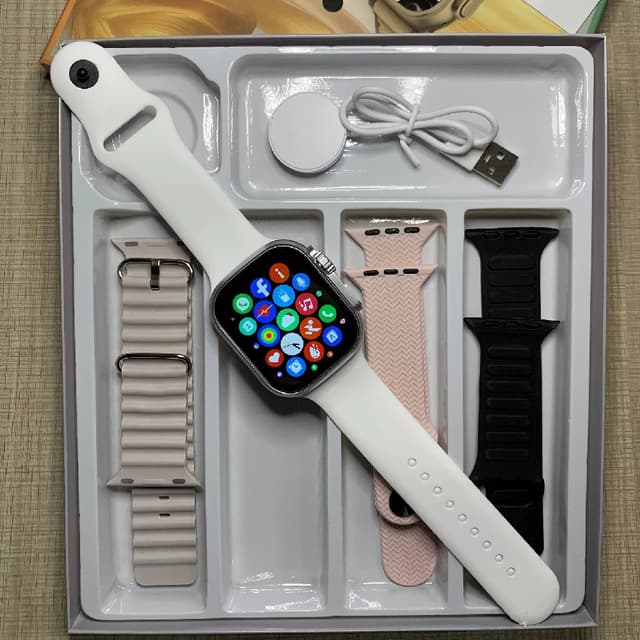 สมาร์ทวอทช์ T20 Ultra 2 4-in-1 สายนาฬิกา หลากสี บลูทูธโทร สุ