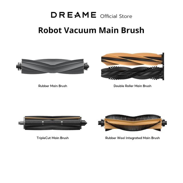 [Accessories] Dreame Robot Vacuum Main Brush | แปรงหลักของหุ