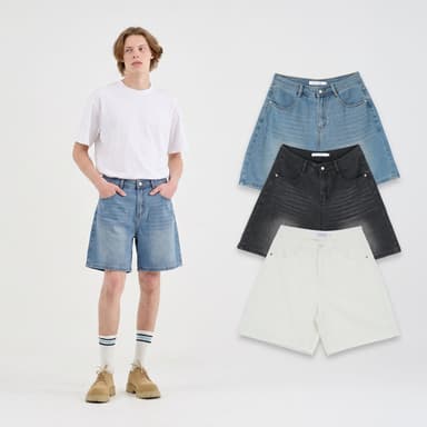 HOMEBOY กางเกงยีนส์ขาสั้น   HB.MITTY.SHORTS  ยีนส์  ใส่สบาย