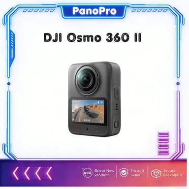 DJI Osmo 360 II Standard Combo / Adventure Combo 1-Inch 8K/60fps HDR 360° Imaging