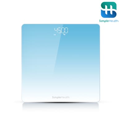 Simple Health เครื่องชั่งน้ำหนัก เครื่องชั่งน้ำหนักอัตโนมัติ  Digital weight scale ใช้งานง่าย แม่นยำ รับประกัน 1 ปี
