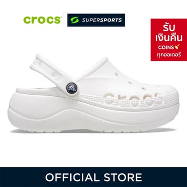 CROCS Baya Platform Clog รองเท้าลำลองผู้หญิง