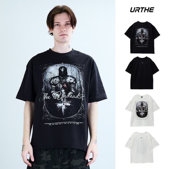 URTHE - เสื้อยืด Oversize รุ่น THE UNDEAD OVERSIZE T-SHIRT