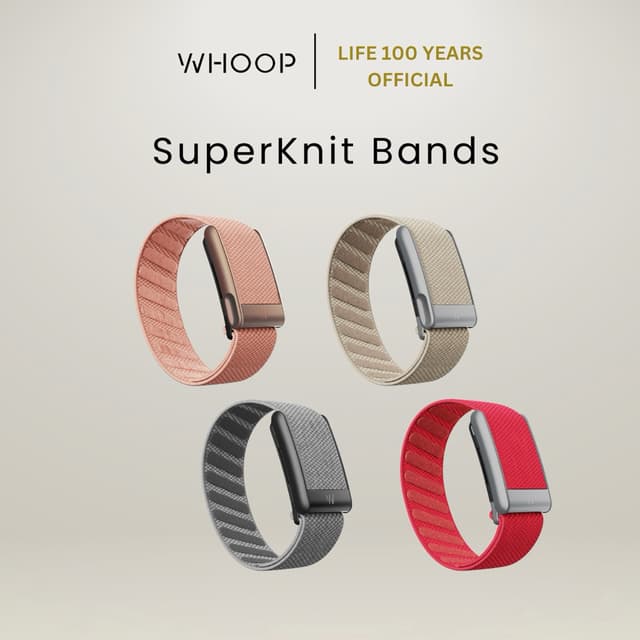 [พร้อมส่ง] WHOOP 5.0/MG SuperKnit Bands ของแท้ 100% สายสำรอง