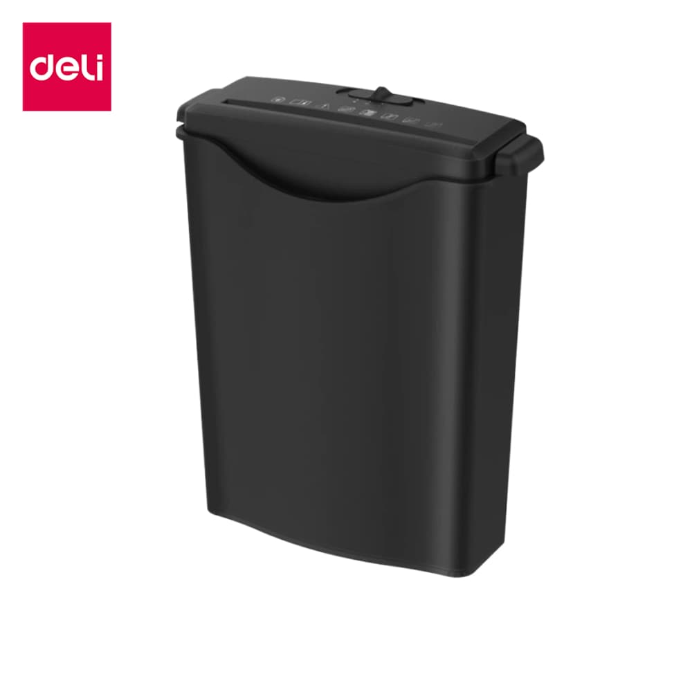 Deli ET101SC เครื่องทำลายเอกสาร 10 ลิตร เครื่องย่อยเอกสาร เครื่องทําลายกระดาษ ขนาด A4 6 แผ่น อุปกรณ์สำนักงาน Paper Shredder https://wayoza.com