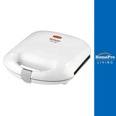SHARP เครื่องทำแซนด์วิช KZS-70W 4 แผ่น จัดส่งโดย HomePro