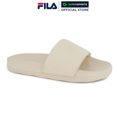 FILA Base รองเท้าแตะผู้หญิง สีเบจ