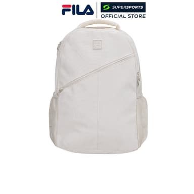 FILA White กระเป๋าเป้ผู้ใหญ่ สีขาว