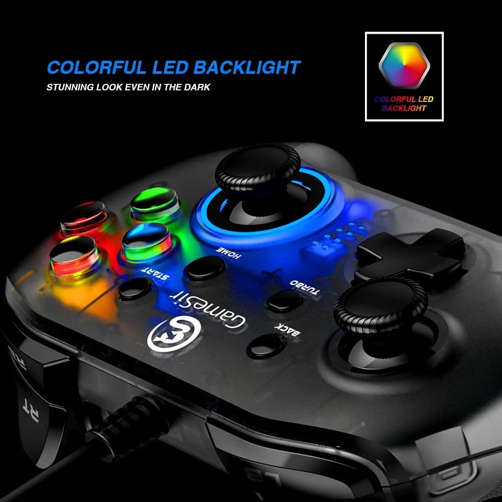 GAMESIR T4w Wired Controller จอยเกมแบบมีสาย ถูกออกแบบสำหรับการเล่นเกมบน PC และ Nintendo Switch https://wayoza.com