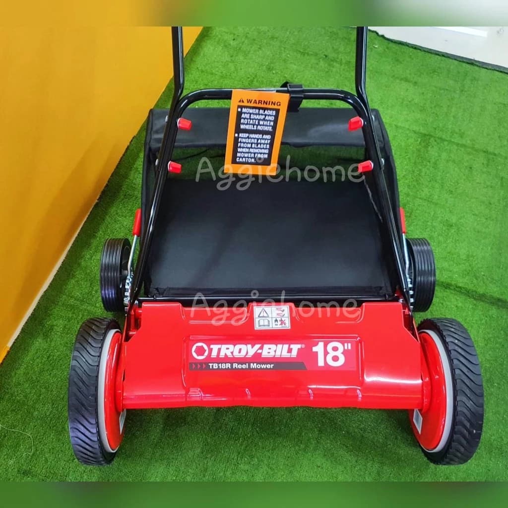 TROY-BILT รถตัดหญ้าแบบเข็น รถเข็นตัดหญ้าสนาม แบบไม่ใช้เครื่องยนต์ รุ่น 16 นิ้ว ไม่มีถุงเก็บหญ้า 18 นิ้ว มีถุงเก็บหญ้า https://wayoza.com