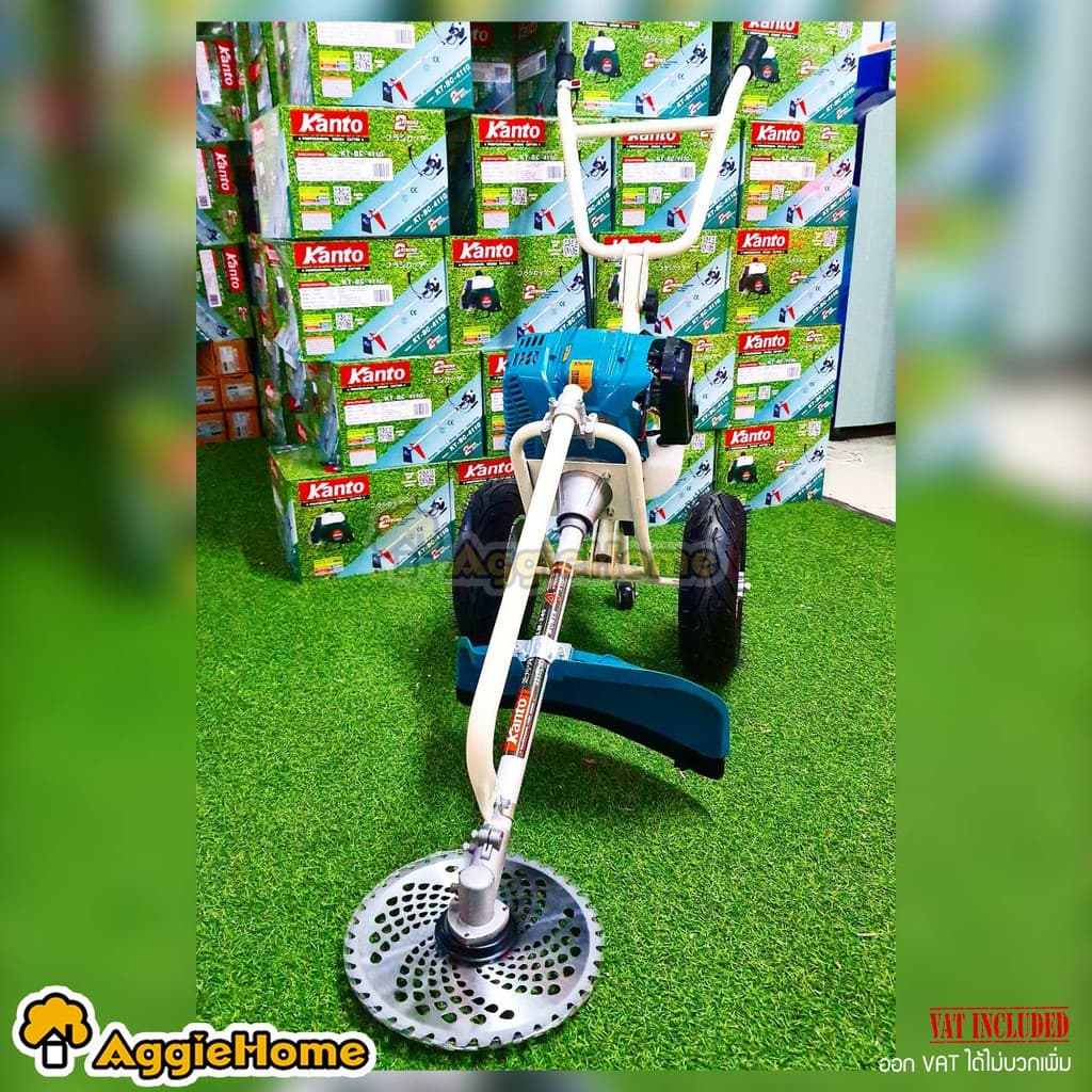 KANTO รถเข็นตัดหญ้า 4 จังหวะ รุ่น KT-LM-S40 เครื่องยนต์ 40 ซีซี 3 แรง 2.2Kw พร้อมอุปกณ์ครบชุด เครื่องตัดหญ้า ตัดหญ้า https://wayoza.com